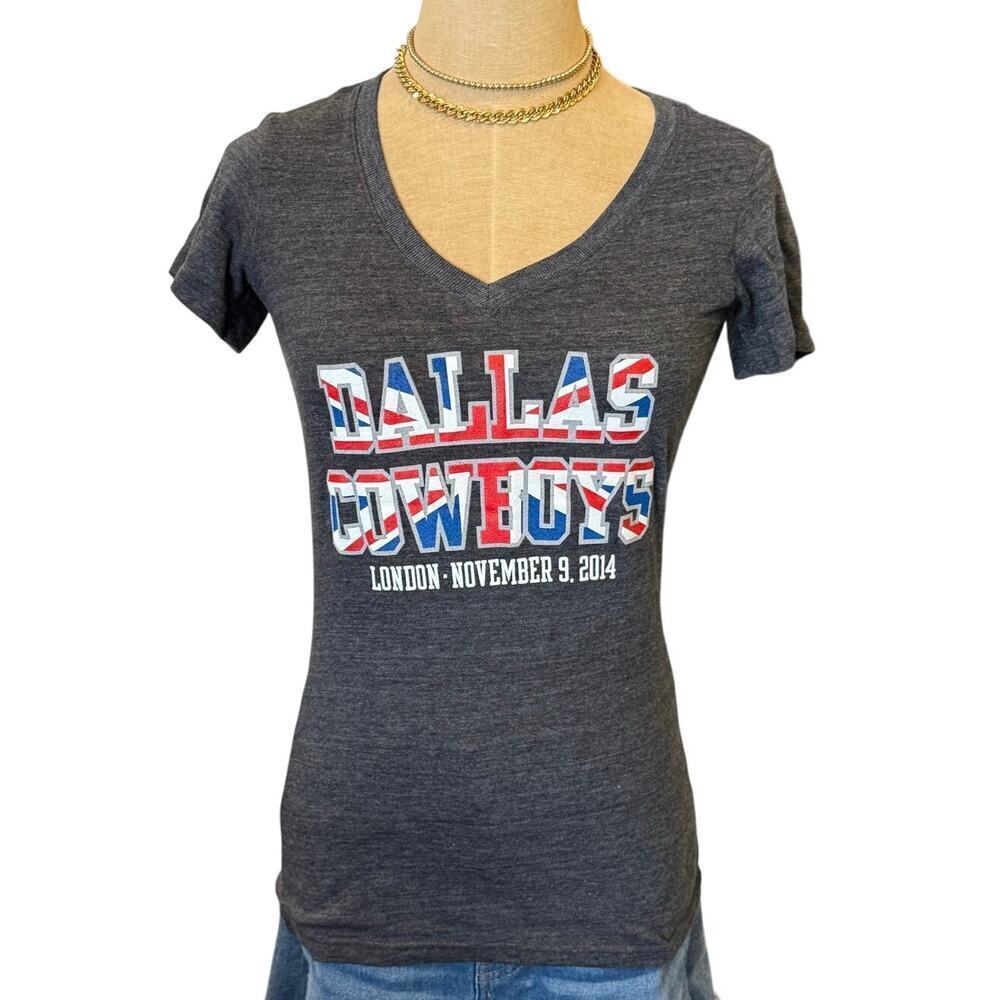 NFL DALLAS COWBOYS Her Style london 11/9/14 Football Tee T-Shirt XS